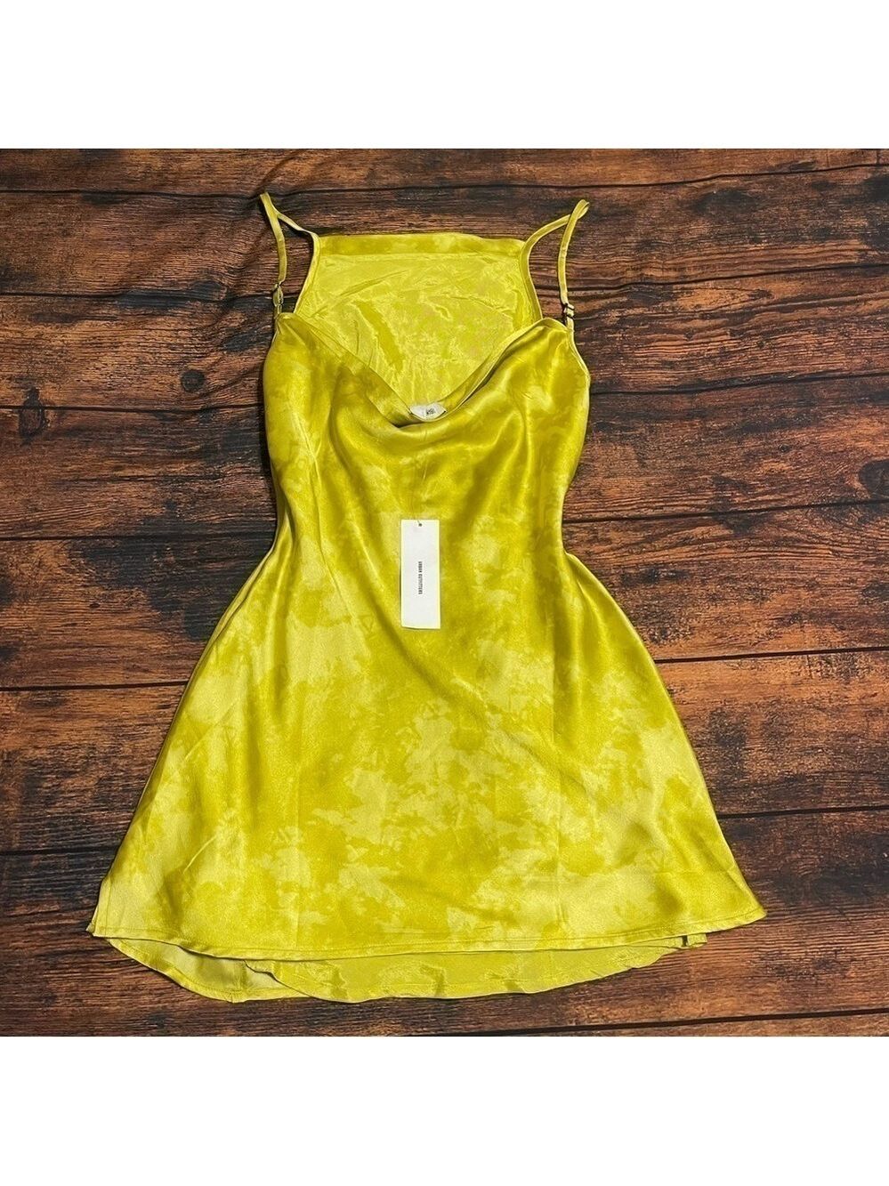 NWT Urban Outfitters Dragon Satin Dress XS - Picture 8 of 10